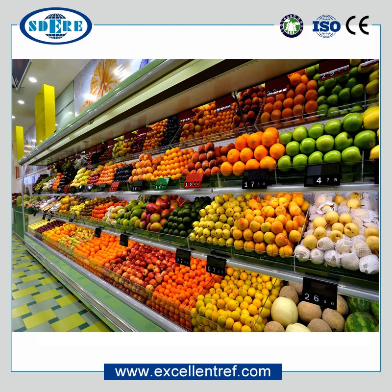 commercial refrigerator for fruits and vegetables