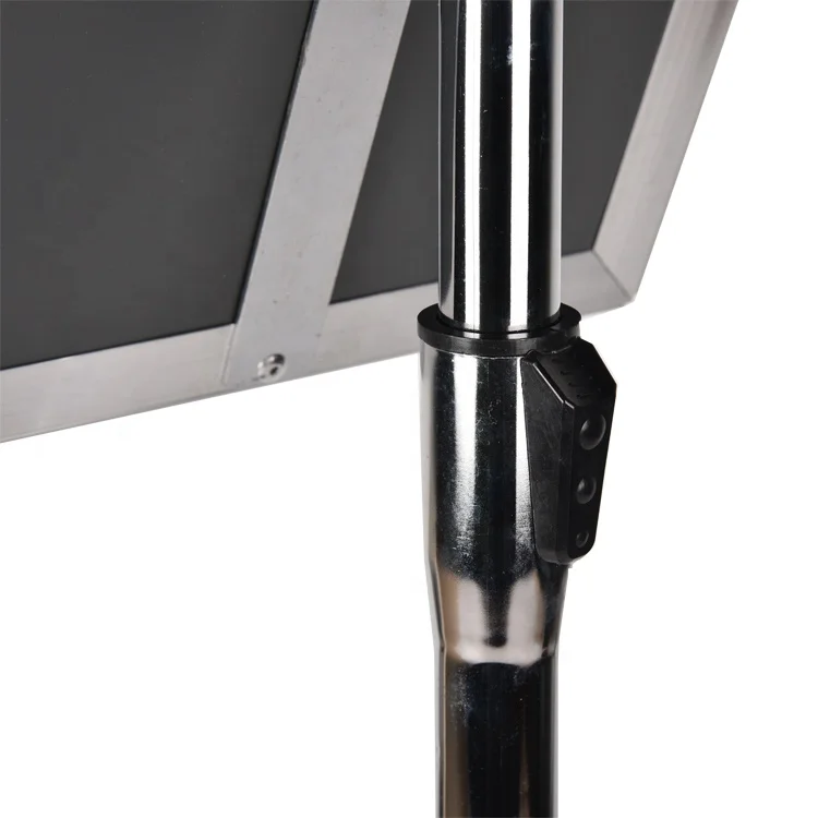 
 Наружная рекламная выставка, двухсторонняя витрина, Алюминиевая Подставка для плаката  