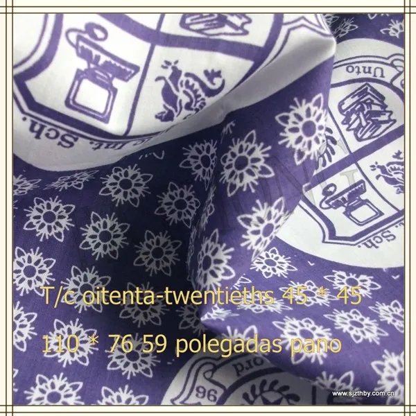 Долгосрочная поставка полиэстер хлопок принт Гана школьная форма