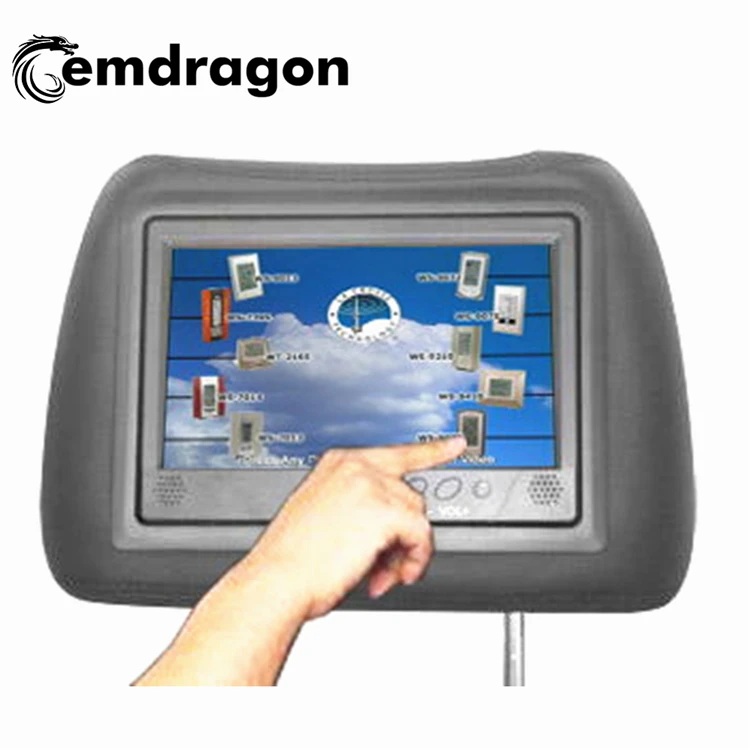 7インチタクシー広告ヘッドレストモニターLCD広告ボード9インチ 