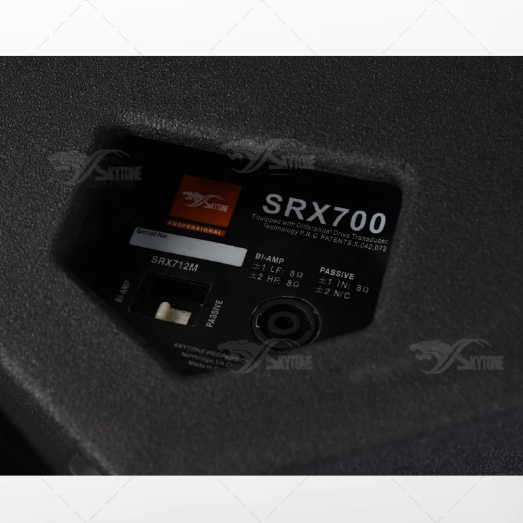 SRX712M ステージモニタースピーカー 12インチ 木製 800W 8Ω