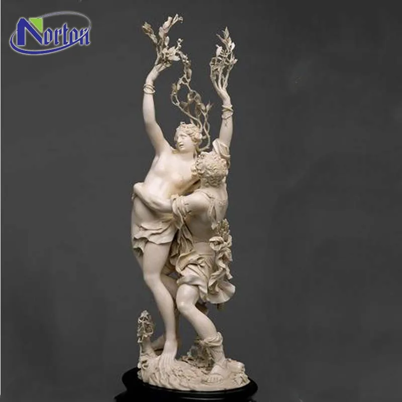Famous Statue Ancient Greek Mythological Figure God Sculpture Marble Sculpture of Apollo and Daphne