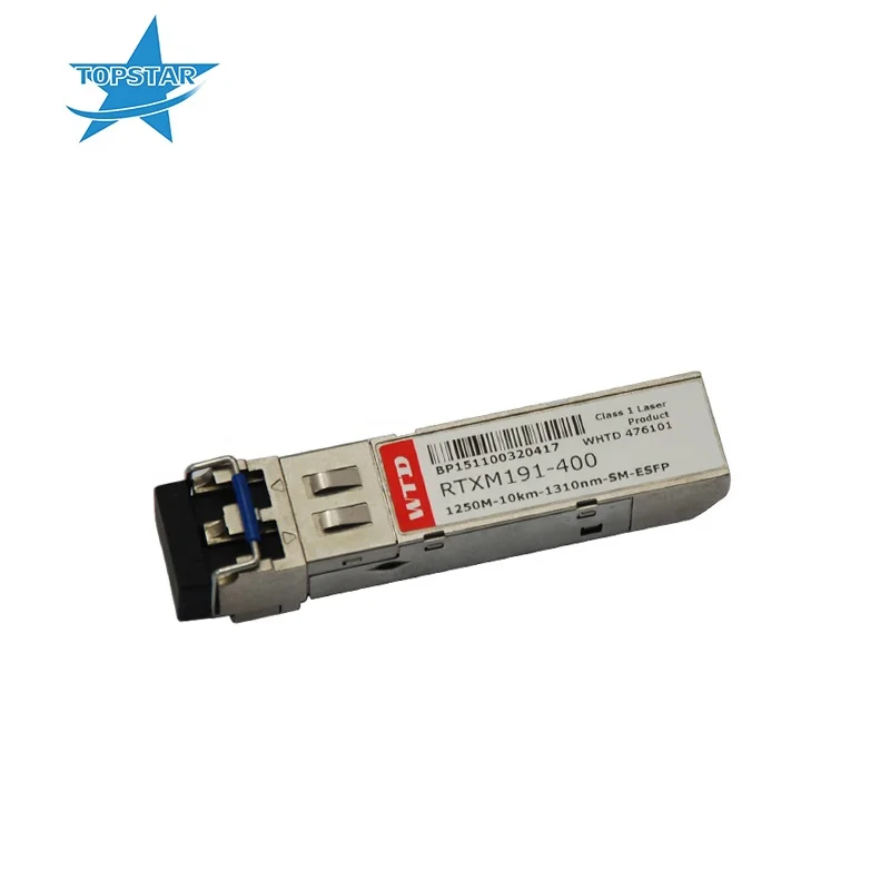 Rtxm191 400 Wtd Optical Modules 1310nm 1 25g 10km Sfp Transceivers View Rtxm191 400 Wtd Product Details From Shenzhen Topstar Technology Industrial Co Ltd On Alibaba Com