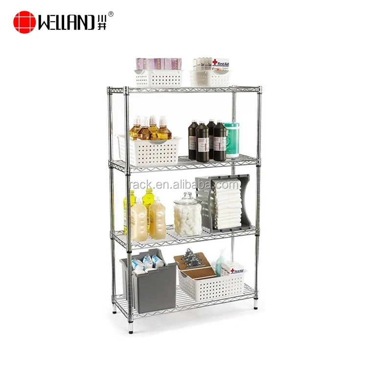 Multi Purpose Adjustable Rack,Chrome Lee Rowan Home Storage Wire Shelving  With Nsf Approval - Buy Réglable Rack Product on 