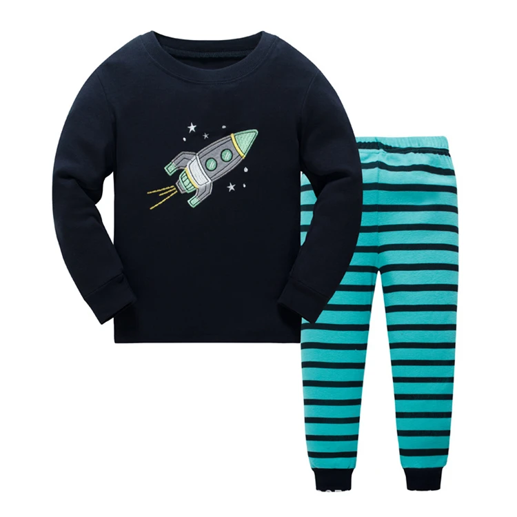 CAR09 модная одежда с длинными рукавами для детей, пижамные комплекты для мальчиков Детский пижамный комплект из хлопка; Одежда для детей, От 3 до 8 лет