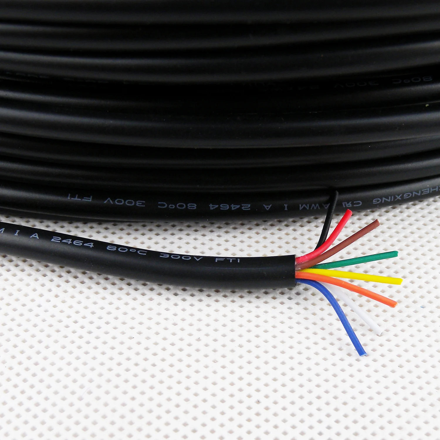 UL2464 26AWG 18C AWM Flexible PVC Insulated Control Cable Copper Conductor for Industrial Applications