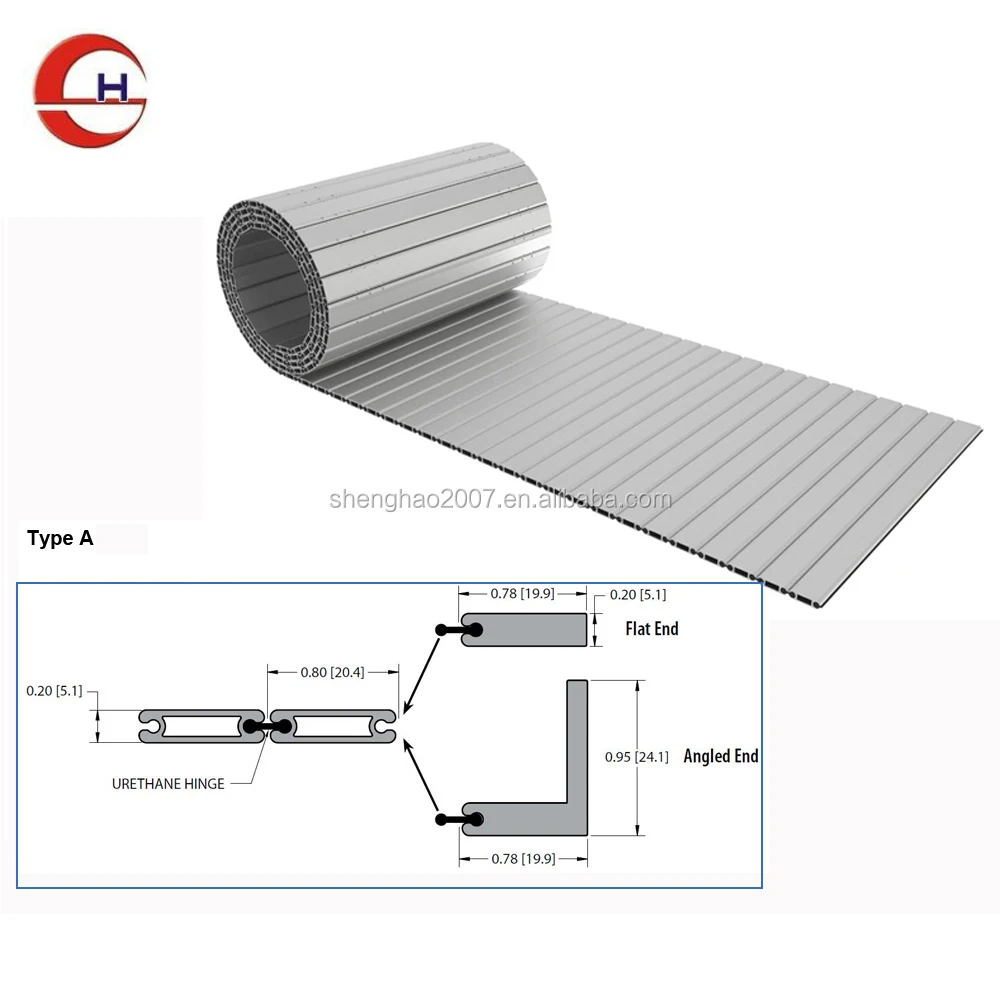 Flexible Rolling Curtain Shield Guard Aluminum Bellows Cover for CNC Machine
