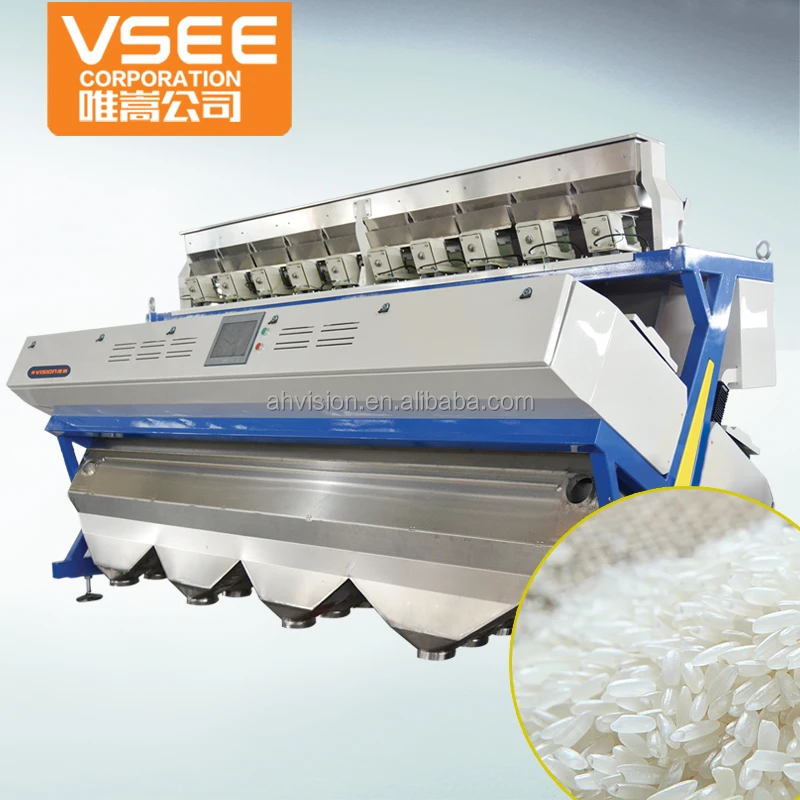 VSEE CCD Color Sorter Manufacturer Multifunction Rice Sorting Machines Color Sorter