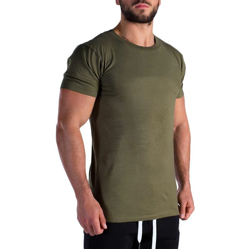 Camiseta Verde Militar Para Ms-1906,Ropa Deportiva Atlética Y De Estilo De  Vida,Venta Al Por Mayor - Buy Camiseta Atlética Y Estilo De Vida,Venta Al  Por Mayor De Camisetas Deportivas,Camiseta Verde Militar Al