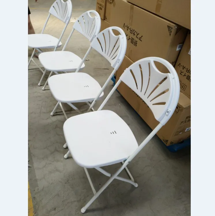 plastic fan chair