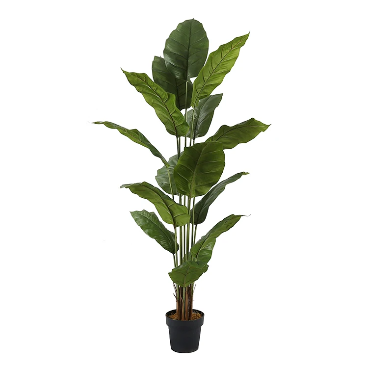 Natural-Design 1.8m Decorative Artificial Spathiphyllum Leaf Plant