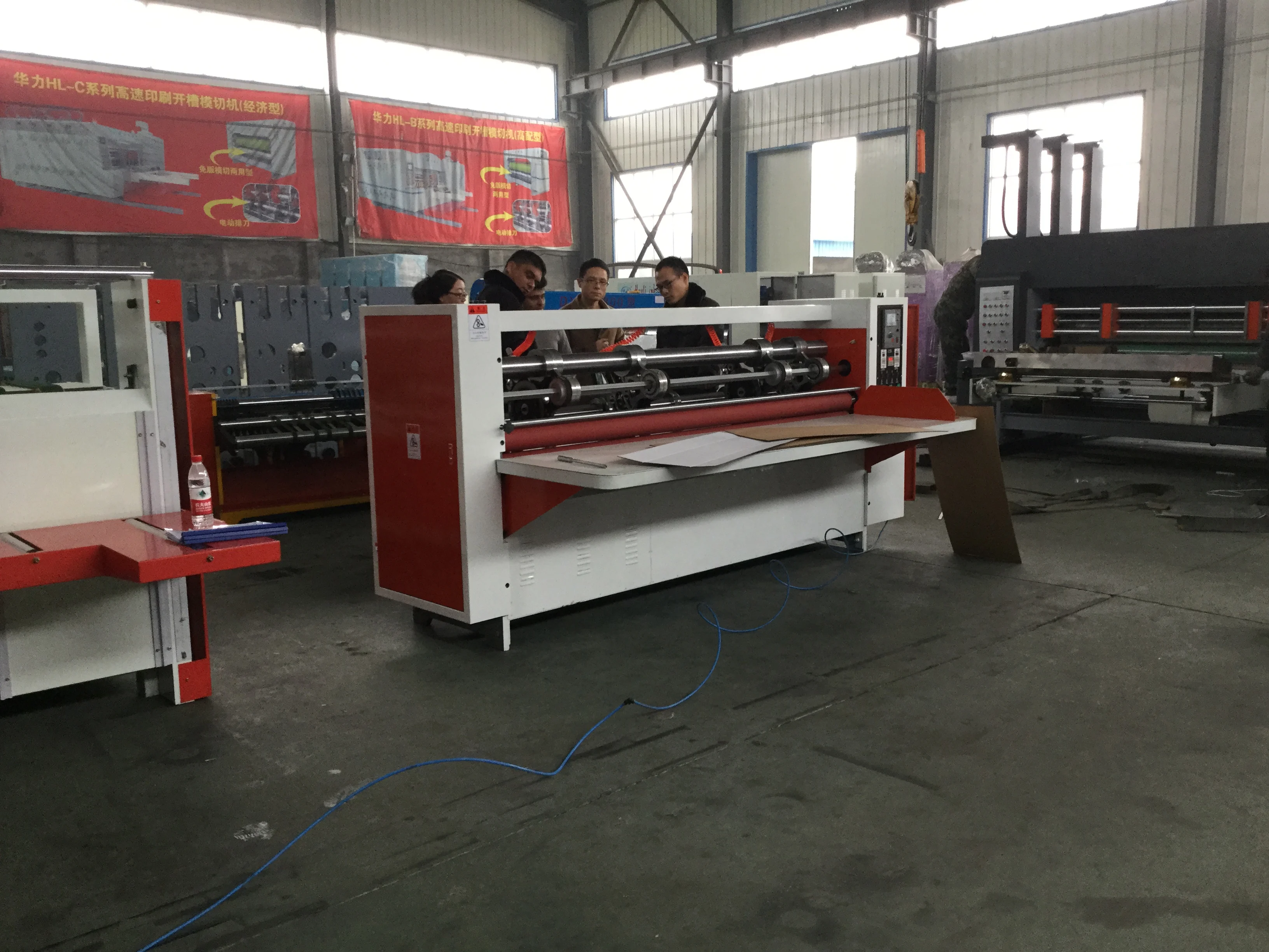 Semi Automatic Thin Blade Slitter, Corrugated Cardboard Slitter Scorer Machine