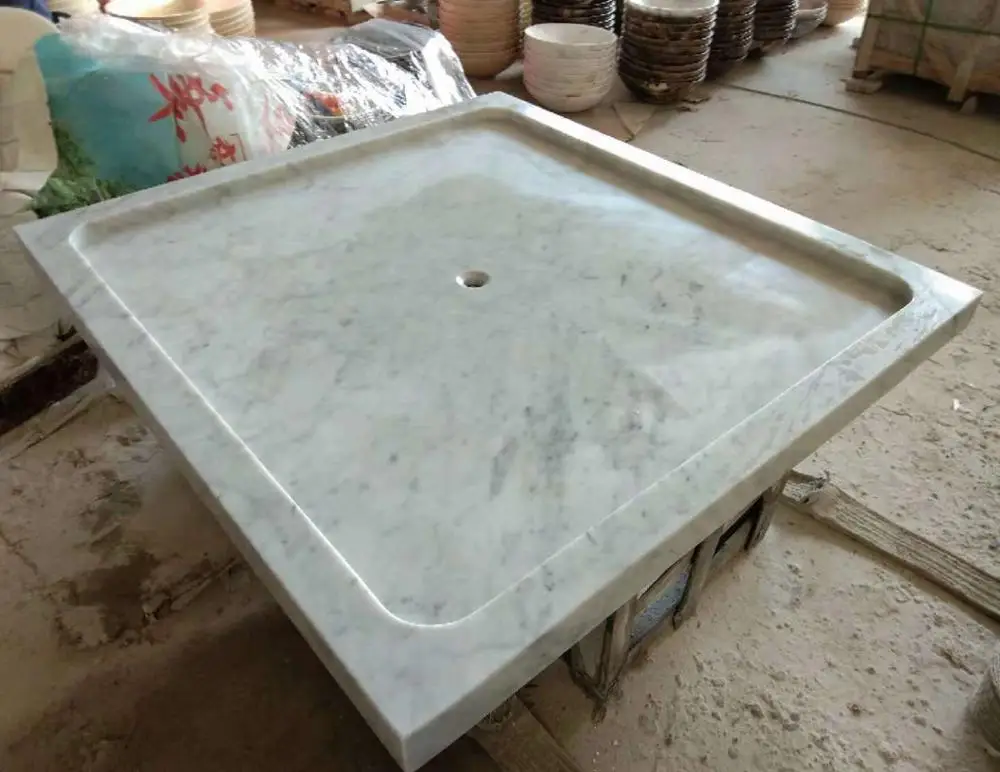 Rectangular White Marble Stone Shower Tray - Buy Marble Shower Tray,Marble  Stone Shower Tray,White Marble Shower Tray Product on Alibaba.com