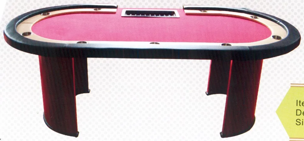 
 Лучший пластиковый покерный стол для казино Техасского холдема на 12 мест  