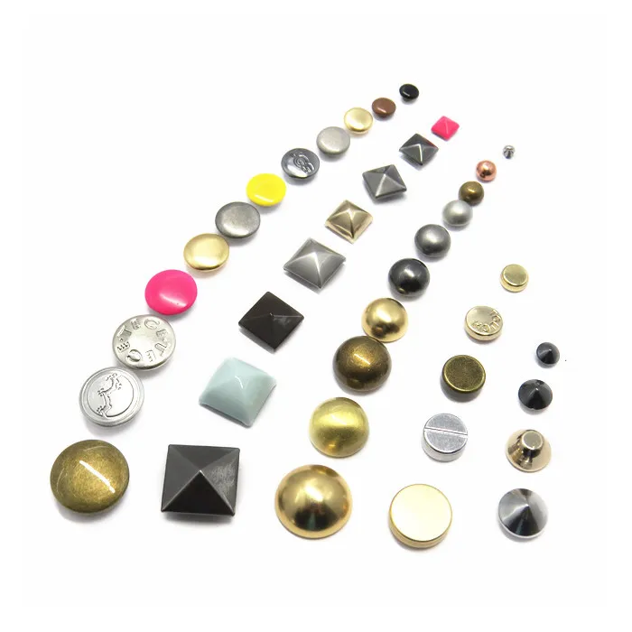 Gem Rivet Diamond Rivets - Gem Colors Clothing for Shoes & Accessories
