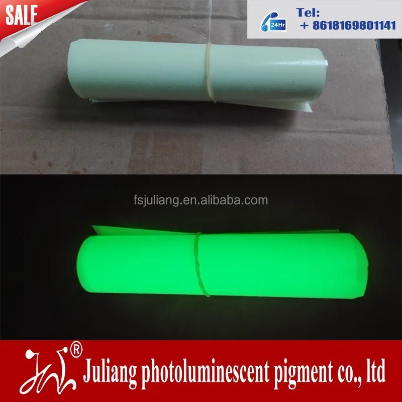 Glow in the Dark PP Inkjet Printing Film for Coating Pigment Usage