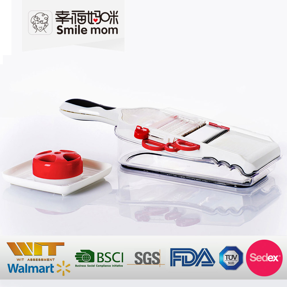 Супер Регулируемая мандолиновая овощерезка ручная овощерезка для фруктов Картофельная терка для моркови