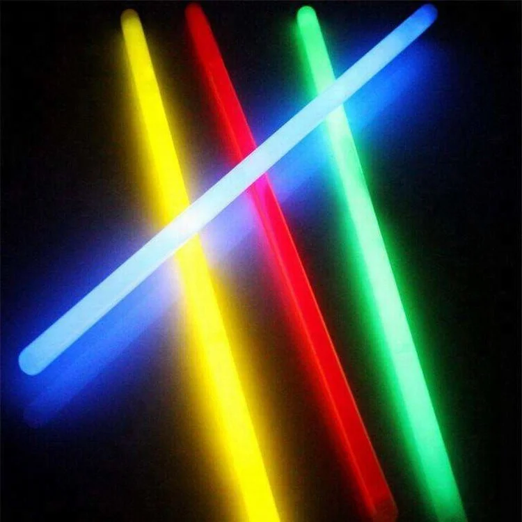 25 Bâtons Lumineux Super Brillants – 6 Couleurs – Pour Soirées, Festivals, Camping