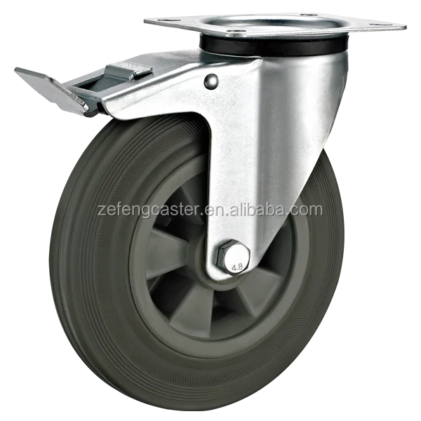 Сверхмощный пластиковый сердечник Резиновые Шины промышленные колесные