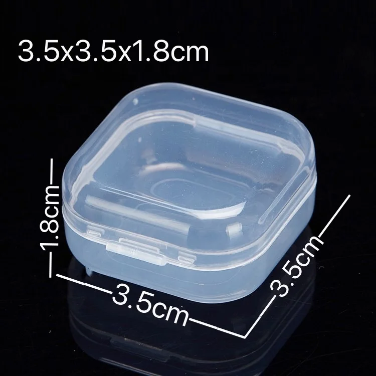 Transparent Nail Art Screw Storage Plastic Pill Chip Box Small Storage Box  Beads Container Jewelry Organizer Case - AliExpress