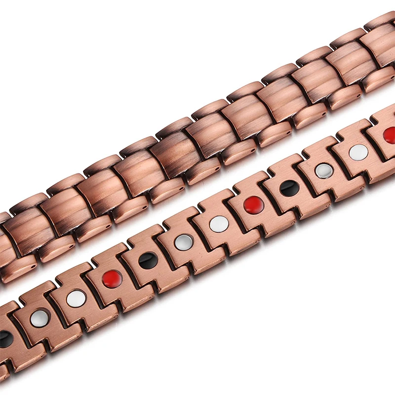Popular Couple Men And Women Copper Magnetic Bracelets