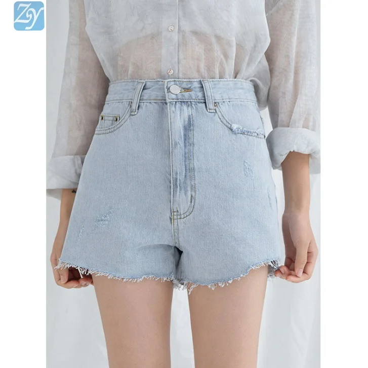 ripped shorts design