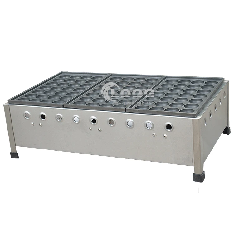 
Промышленная машина takoyaki, кухонное оборудование, коммерческое газовое японское гриль takoyaki с 3 тарелками 