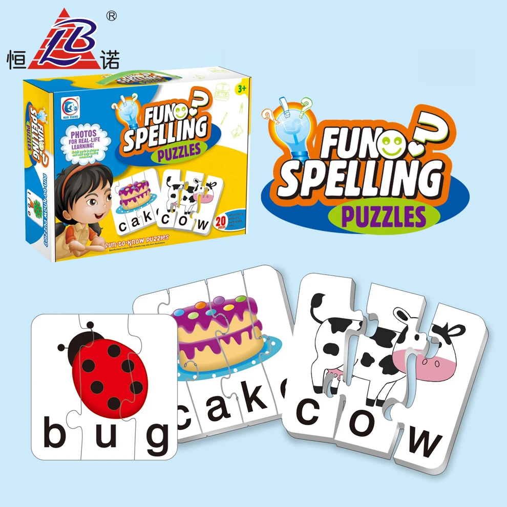 Educational Matching Fun Spelling Word Puzzle Game - Buy Matching Puzzle  Game,Word Puzzle Game,Fun Spelling Puzzle Game Product on Alibaba.com