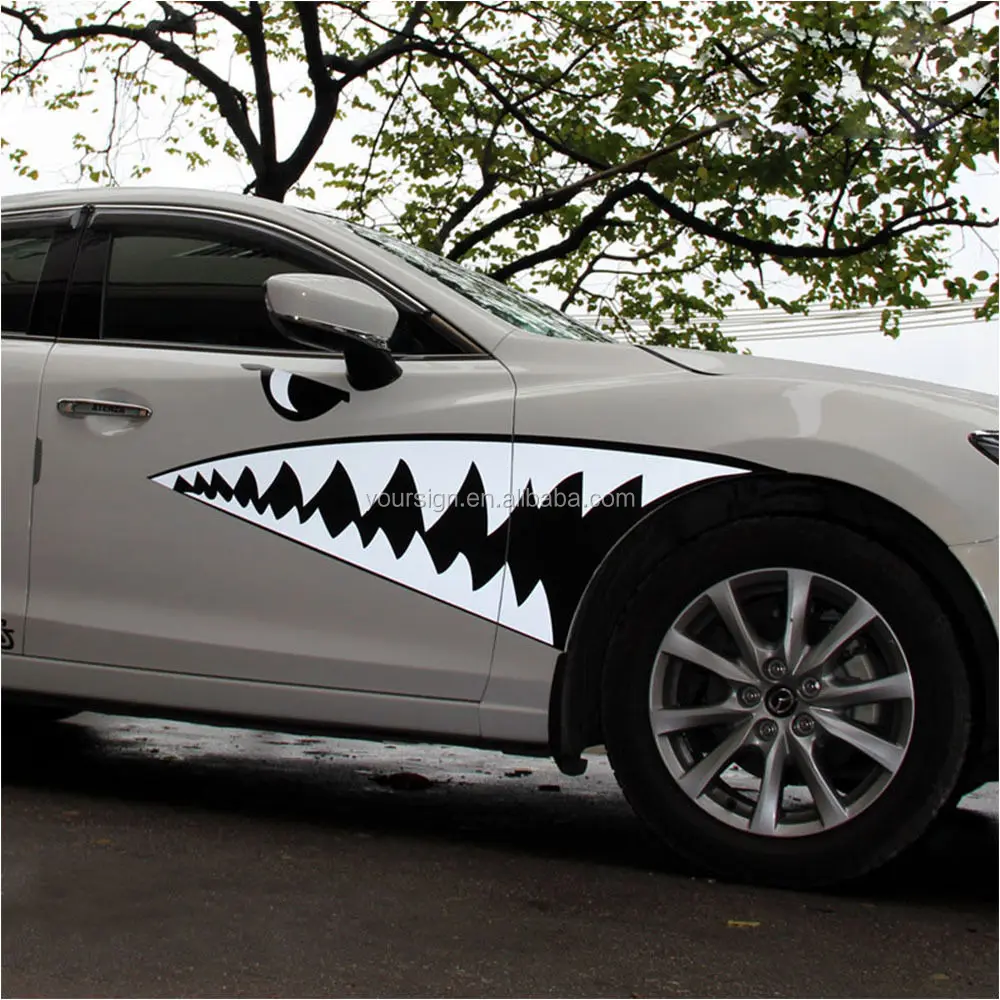 car sticker custom decals reflective print personalized car vinyl wrap.