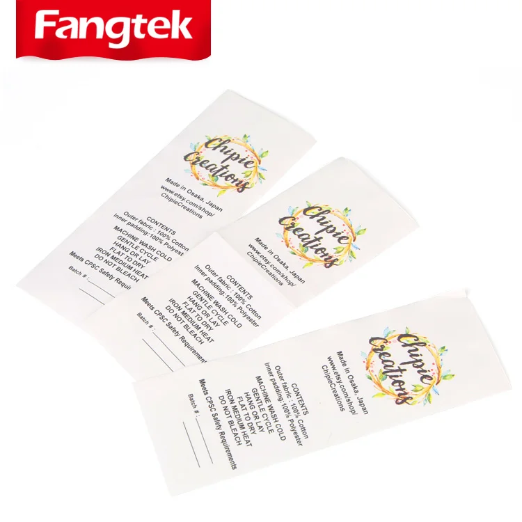 Printed White BarcodeTaffeta labels, Packaging Type: Roll, Size: 1