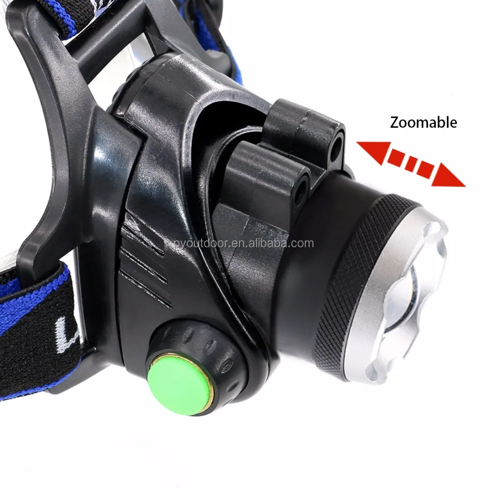 
 2019 новый продукт, высокая мощность, 1200 люмен, водонепроницаемый светодиодный налобный фонарь с перезаряжаемым от USB датчиком для кемпинга с волновой ручкой ВКЛ./ВЫКЛ.  