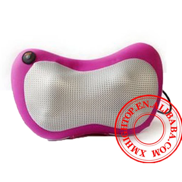 Free Design Smart Electric Heating Shiatsu Musical Neck Cervical Super Fit Massage Pillow for Home Office