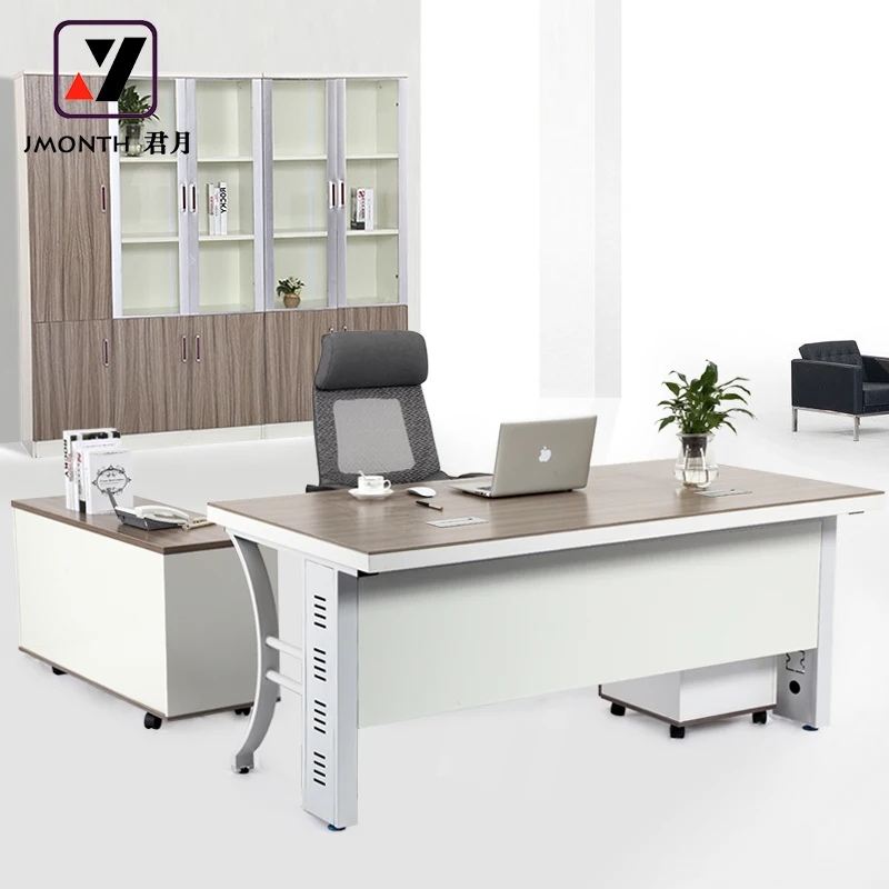 Office Desk With Locking Drawers / Office Desk Specifications / Metal