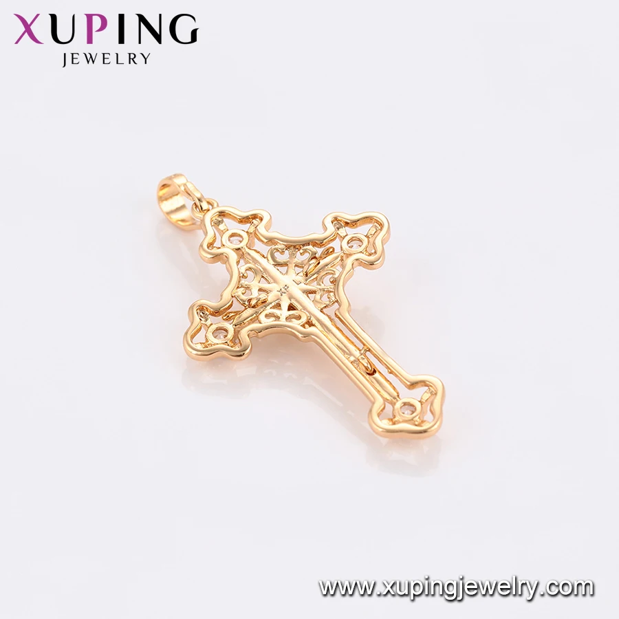 33976 xuping Cross New Design Gold Religious Pendant for Women