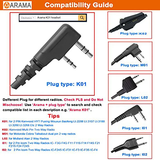 Воздушная трубка Гарнитура микрофон Микрофон PTT для портативный радио иди и болтай Walkie Talkie Baofeng UV-5R УФ B5 GT-3TP UV-8HX UV-5RA