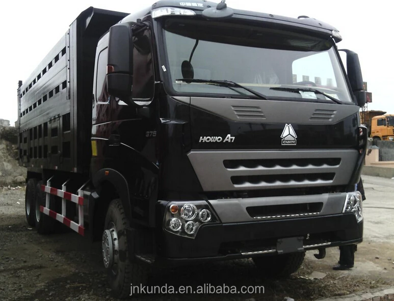 Howo A7 6x4 Tipper Truck Automatic Gearbox New Condition Diesel Fuel Euro 2 Emission Standard Weichai Engine Left Low Price