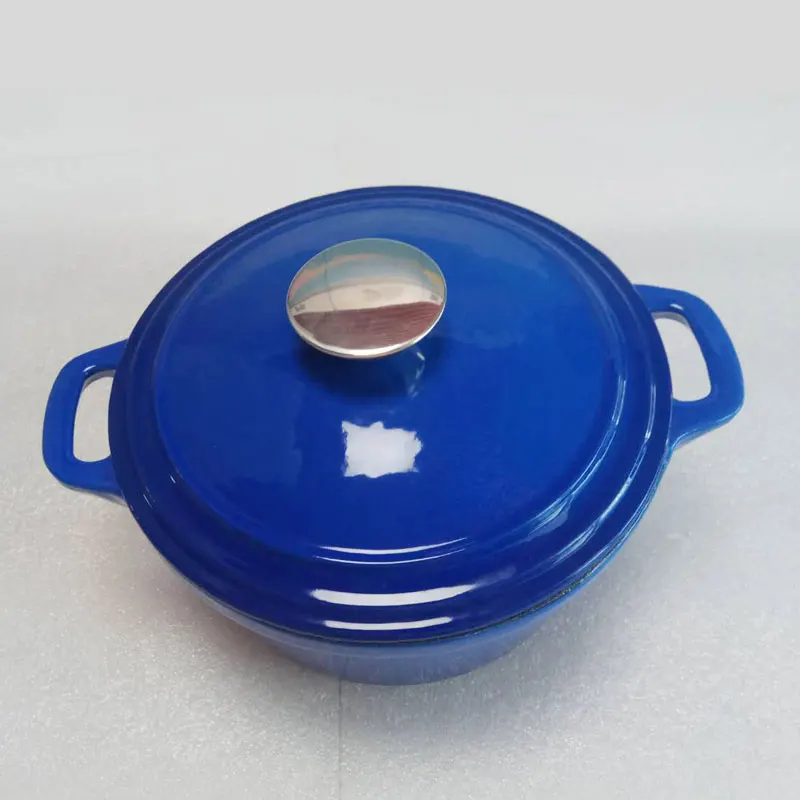 Factory Colorful Enamel Cookware Cast Iron Dutch Oven  Casserole Cooking Pot Sets Kitchen Ware Set With Lid