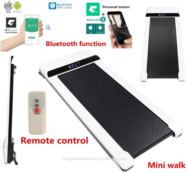 Umay Home Fitness Multifunctional Smart Remote Control Walking Pad Treadmill