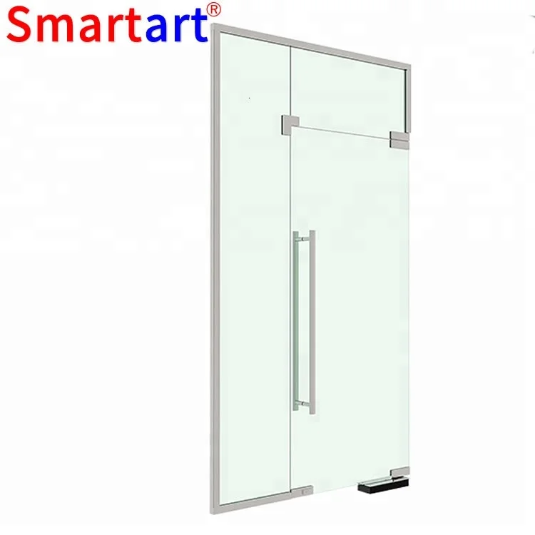 Security Bullet Proof Frameless Glass Doors