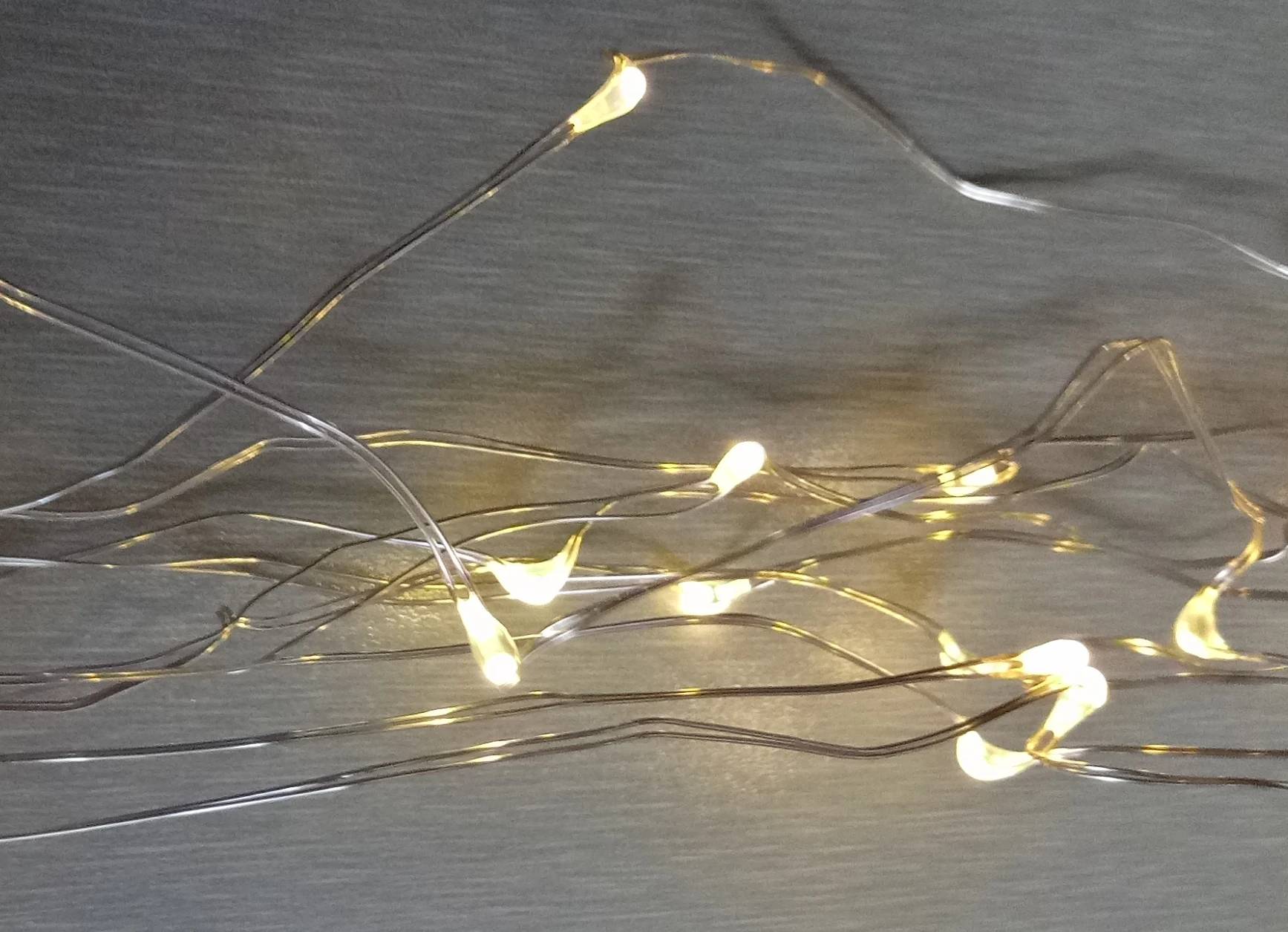 iP65 Waterpoof 393.7 inch 10M 100 LED USB Operated Decorative Yellow Rice Light Copper Wire LED String light for Diwali