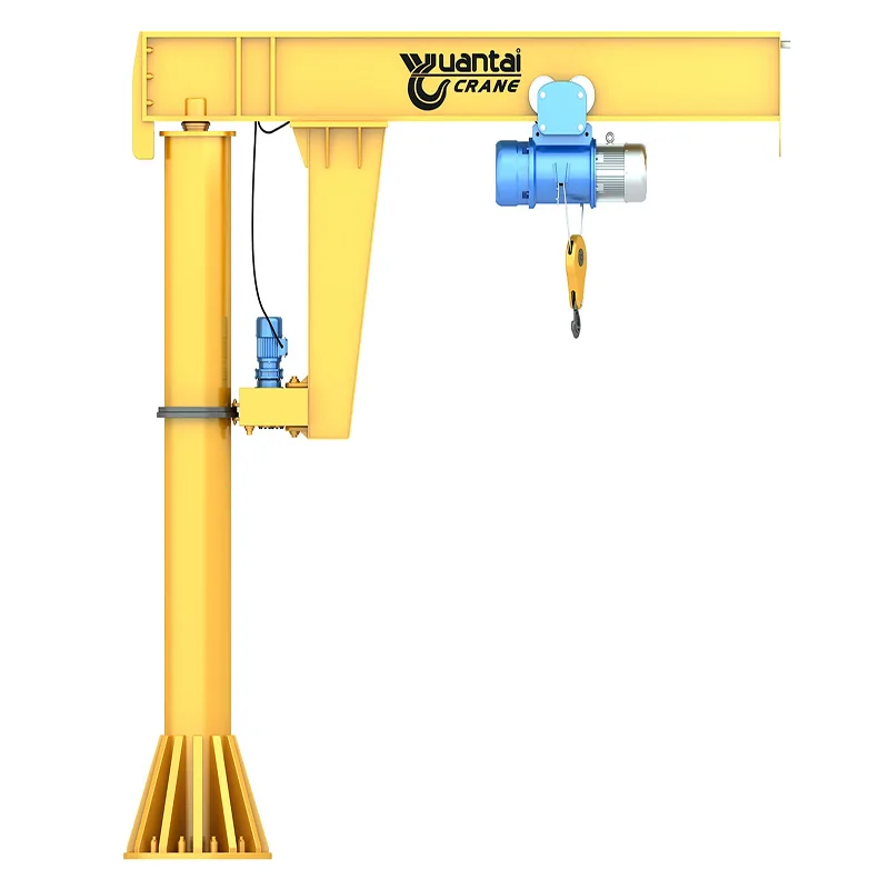 360 Degree Rotating Floor Mounted Pillar Hoist Small Jib Crane