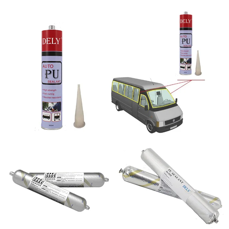 Sikaflex 221 Black Polyurethane Sealant Auto Glass Car Glass Pu