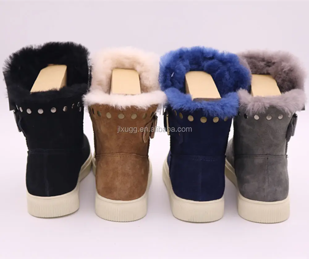 
WD811 зимние женские модные замшевые ботинки, зимние ботинки 