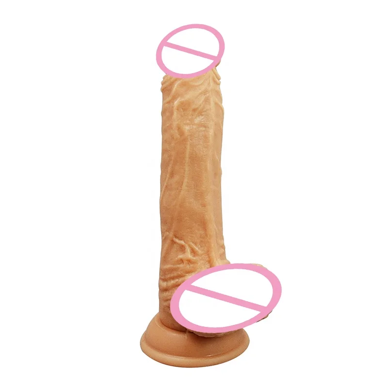 Real Dildo Mushroom Head Realistic Big Dildo Vibrator Sex Toy for Women Vibrator and True Feel Penis Vibrator