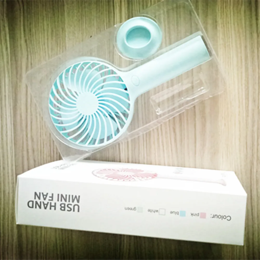 Многофункциональный ручной usb Перезаряжаемый вентилятор настольный мини-вентилятор с внешним