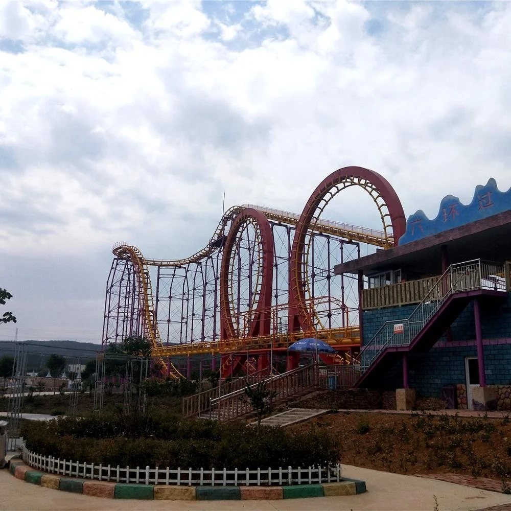 6 петель, супер американские горки в Китае