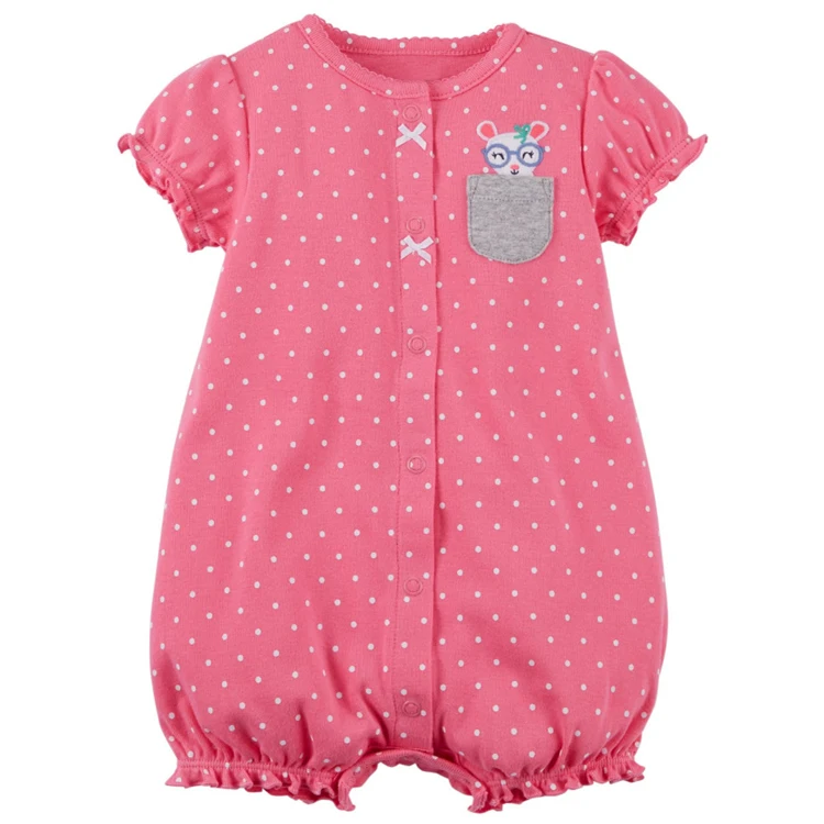 
 Летние Детские боди с коротким рукавом  