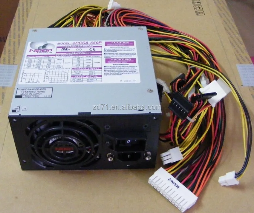 EPCSA-650P 650W Medical Power Supply PSU - Tested Working, 30-Day