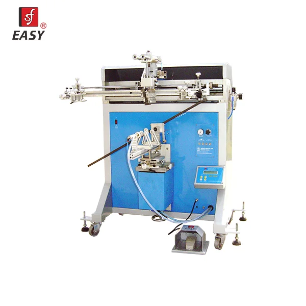 Semi-Automatic Screen Printing Machine with 220V Power and 1030x400mm Printing Size for Plastic Containers
