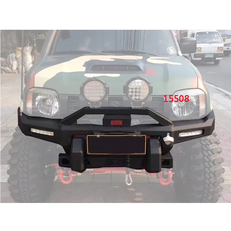 Maiker Offroad Accessories for Suzuki Jimny Auto Car Abr Front Bumper Guard Bull bar Parachoque Delantero Rerault Stwey